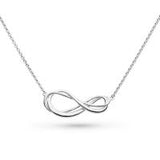 Kit Heath Sterling Silver Infinity Necklace