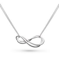 Kit Heath Sterling Silver Infinity Twin Chain Necklace