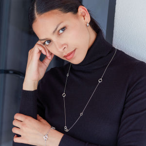 Kit Heath Bevel Cirque Link Station Necklace