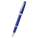 Bailey Light Polished Blue Resin Rollerball Pen