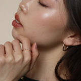 Burren Labelled With Love Earring