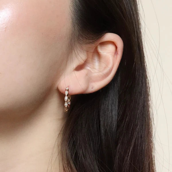 Burren Labelled With Love Earring