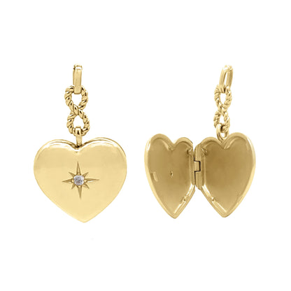 Burren Sacred Heart Pendant Locket