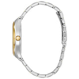 Citizen Men's Two Tone Bracelet White Dial