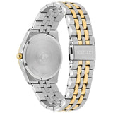 Citizen Men's Two Tone Bracelet White Dial