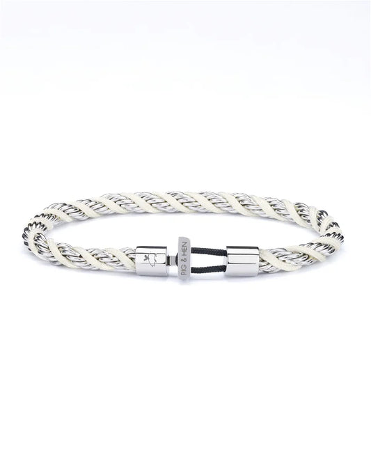 Pig & Hen Catena Twisted Cream| Silver