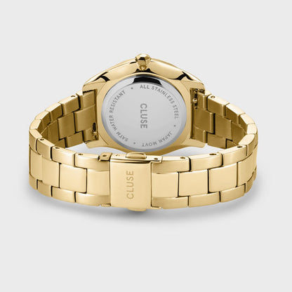 Féroce Petite Watch Steel, Black, Gold Colour