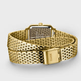 Cluse Gracieuse Petite Watch Double Steel, Kyanite Blue, Gold Colour