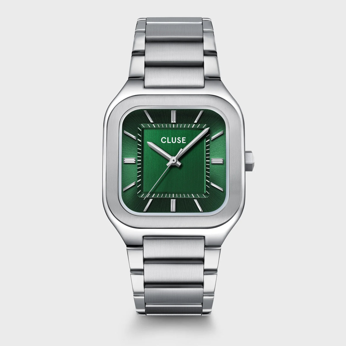 Quadrus Steel, Green, Silver Colour