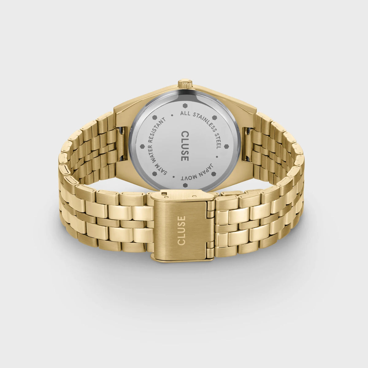 Retro 70's Watch Steel, Full Gold Colour
