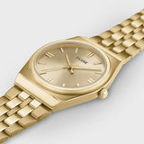 Retro 70's Watch Steel, Full Gold Colour