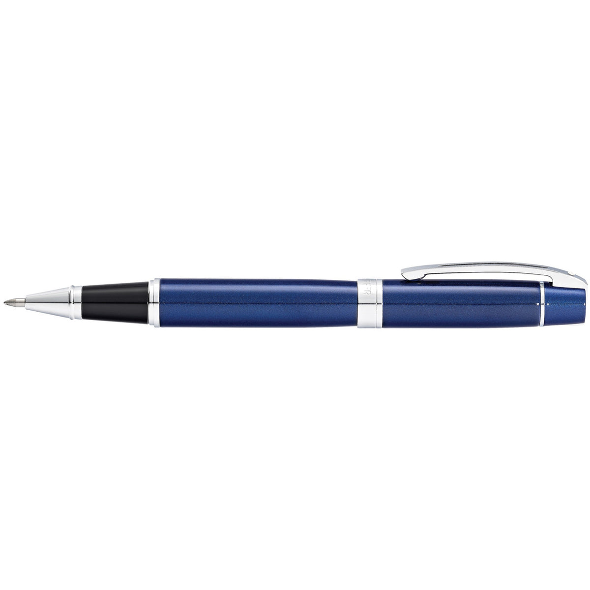 Sheaffer 300 Rollerball Pen - Blue Lacquer Chrome Trim