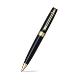 Sheaffer Ballpoint Pen | Gloss Black Gold Trim