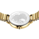 Bering gold tone expanding bracelet