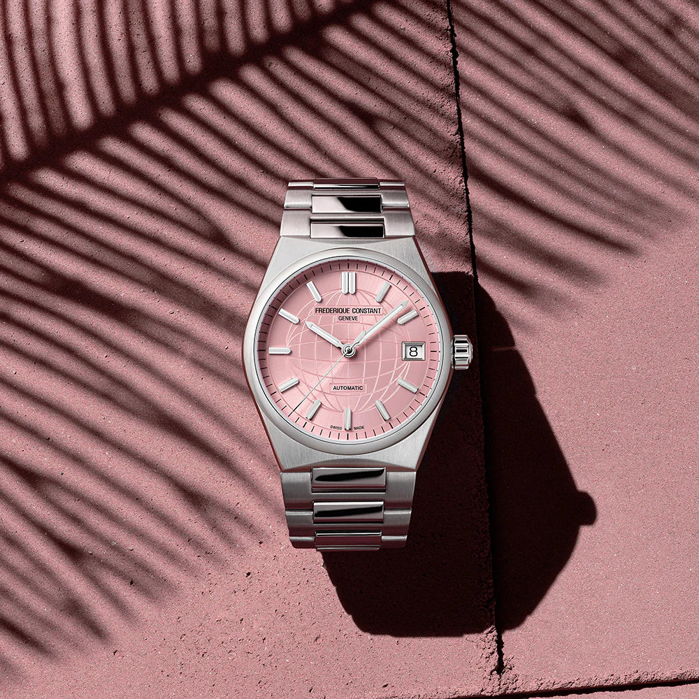 Frederique Constant Automatic Pink Highlife