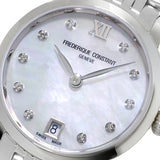 Frederique Constant Ladies Classic Slimline (30mm) Mother-of-Pearl Dial / Stainless Steel Bracelet Watch