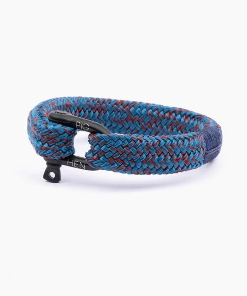Gorgeous George Ocean Blue - Velvet Red | Black