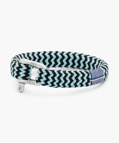 GORGEOUS GEORGE  NAVY - SKY BLUE | SILVER