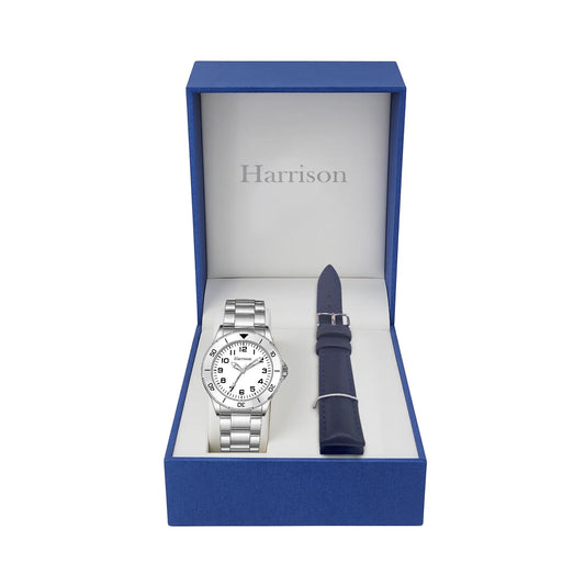 Boys' Harrisons Watch Set  White Dial