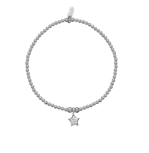 Dollie Sterling Silver Star Sparkle Bracelet