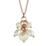 Jersey Pearl Joy Montana Agate and Moonstone Pearl Pendant