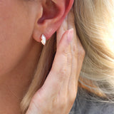 Jersey Pearl Kyra Marquise Stud Earrings