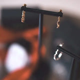 Lustre & Love Signature Hoop Earrings in Gold Vermeil