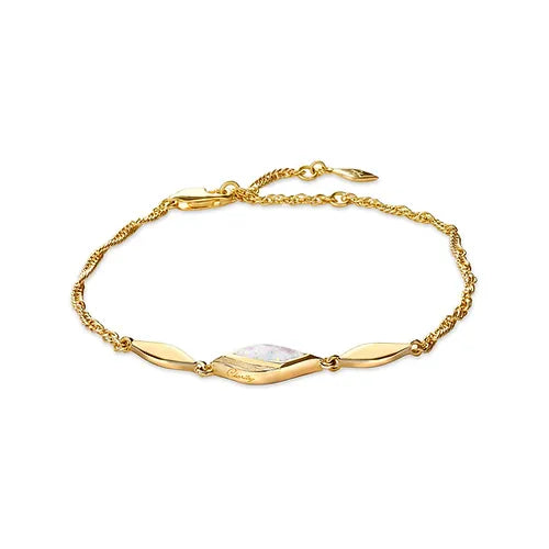 Lustre & Love Clarity Opal Bracelet in Gold Vermeil
