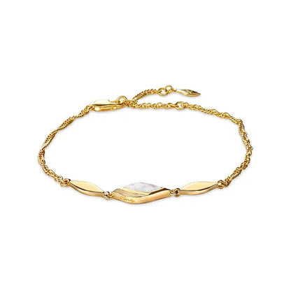 Lustre & Love Clarity Opal Bracelet in Gold Vermeil