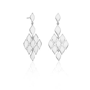 Lustre & Love Thalia Novo Drop Earrings in Sterling Silver