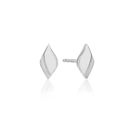 Lustre & Love Mini Stud Earrings in Sterling Silver