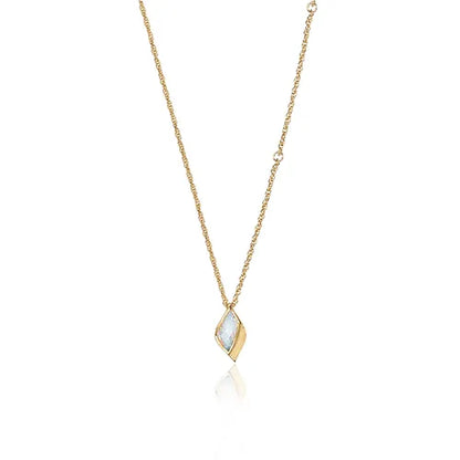 Lustre & Love Limited Edition Strength Opal Pendant Necklace in Gold Vermeil