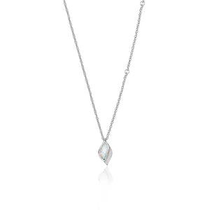 Lustre & Love Limited Edition Strength Opal Pendant Necklace in Sterling Silver