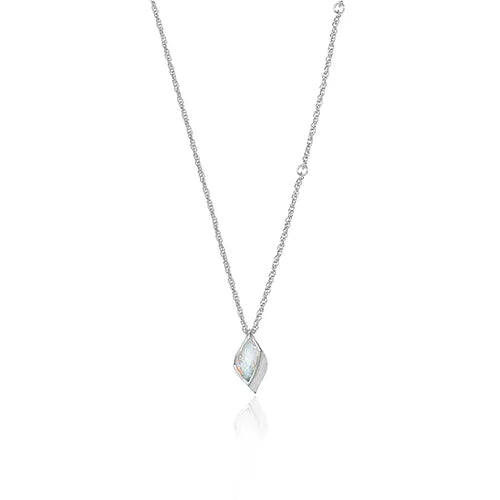 Lustre & Love Limited Edition Strength Opal Pendant Necklace in Sterling Silver