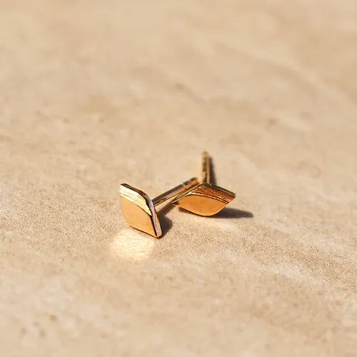 Lustre & Love Mini Stud Earrings in Gold Vermeil