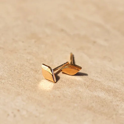 Lustre & Love Mini Stud Earrings in Gold Vermeil