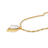 Lustre & Love Limited Edition Strength Opal Pendant Necklace in Gold Vermeil