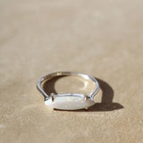 Lustre & Love Opal Ring in Sterling Silver