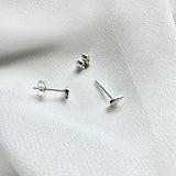 Lustre & Love Mini Stud Earrings in Sterling Silver