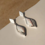 Lustre & Love Clarity Opal Earrings in Sterling Silver