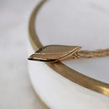 Lustre & Love Strength Pendant Necklace in Gold Vermeil