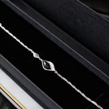 Lustre & Love Strength Onyx Bracelet in Sterling Silver