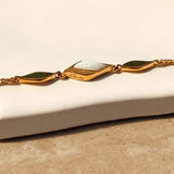 Lustre & Love Clarity Opal Bracelet in Gold Vermeil