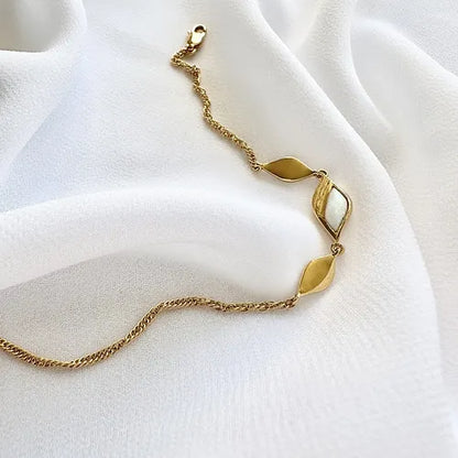 Lustre & Love Clarity Opal Bracelet in Gold Vermeil