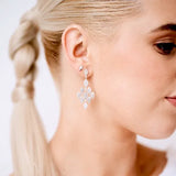 Lustre & Love Thalia Novo Drop Earrings in Sterling Silver