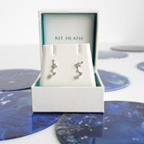 Kit Heath Céleste Constellation CZ Climber Stud Earrings