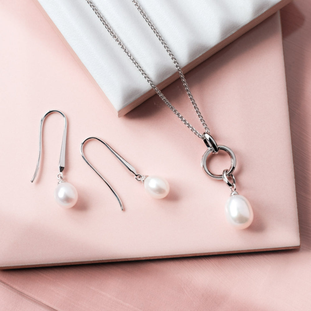 Kit Heath Revival Pearl Drop Earrings