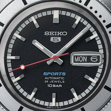Seiko 5 Sports ‘Pepper Black’