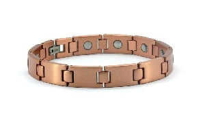 Magrelief Magnetic Solid copper link health bracelet 8.5″
