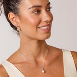 Kit Heath Revival Classic Pearl Glitz CZ Drop Earrings